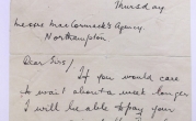 Errol Flynn's letter to Montague Jeffery's detectives