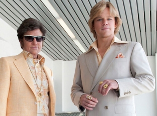 Michael Douglas and Matt Damon in Behind the Candelabra